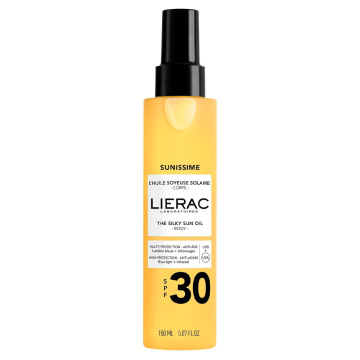 Sunissime Olio Solare Setoso Spf30 | Spray olio solare | LIERAC