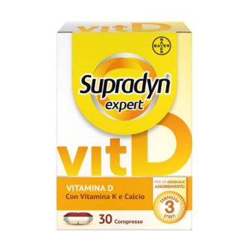 Expert Vitamina D 30cpr | Ossa e Sistema Immunitario | SUPRADYN