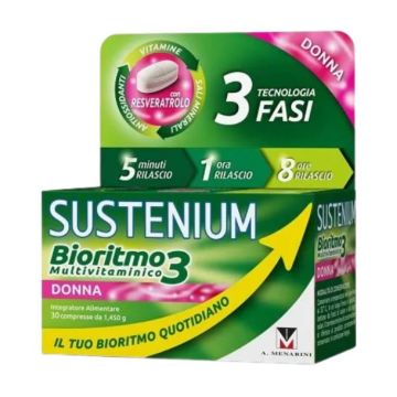 Sustenium Bioritmo 3 Donna 30cpr | Multivitaminico | SUSTENIUM