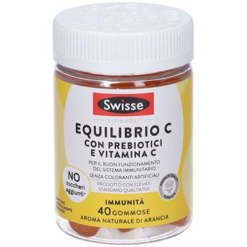 Equilibrio C 40 Gommose | Vitamina C e probiotici | SWISSE