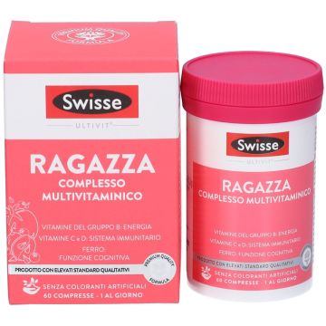 Multivitaminico Ragazza 60 Cpr | Vitamine e sali minerali | SWISSE