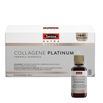 Collagene Platinum 10 Flac x 30ml | Formula avanzata | SWISSE