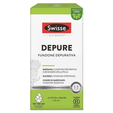 Depure 15 Stick da 10ml | Funzione depurativa | SWISSE