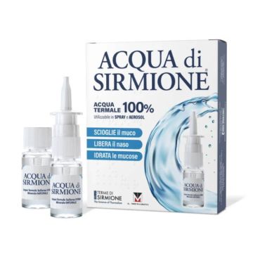 Acqua di Sirmione 6 Flaconcini | Lavaggio nasale | TERME DI SIRMIONE