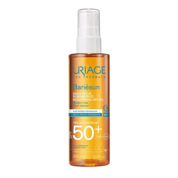 Bariesun - Olio Secco Spf50+ | Protezione solare idratante 100ml | URIAGE