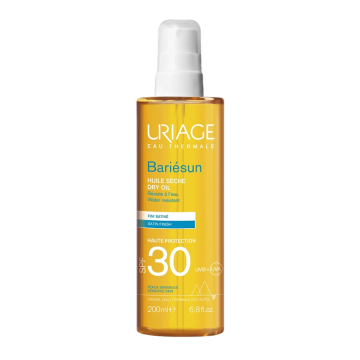 Bariesun - Olio Secco Spf30 | Protezione solare idratante 100ml | URIAGE