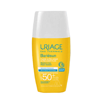 Bariesun - Fluido solare Ultra Leggero Spf50+ | Protezione molto alta 30ml | URIAGE
