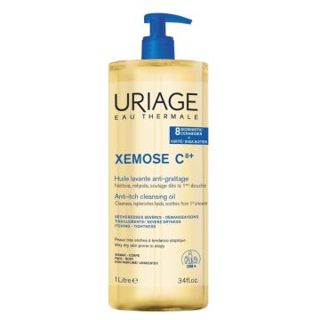 Xemose C8+ Olio Detergente 1l | Anti prurito | URIAGE