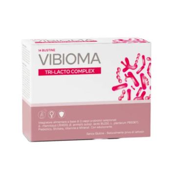 Vibioma Tri-lacto complex 14bustine | Probiotici benessere donna | VIDERMINA
