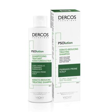 Dercos - PoSolution Shampoo Cheratoriduttore | Anti squame e prurito 200ml | VICHY