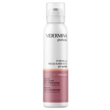 Prebiotic Mousse 150ml | Detergente intimo pH 5.5 | VIDERMINA