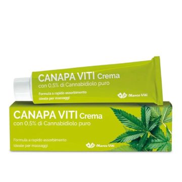 Canapa Crema 100ml | 0,5% cannabidiolo | VITI