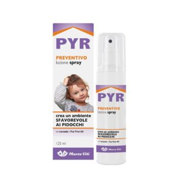 Pyr Preventivo Spray 125ml | Lozione anti pidocchi | VITI