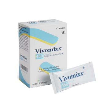 Vivomixx 450mld 10bustine | Integratore fermenti lattici equilibrio intestinale | VIVOMIXX Vivomixx 450mld 10bustine | Integratore fermenti lattici equilibrio intestinale | VIVOMIXX