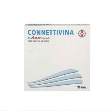 CONNETTIVINA garze | 10 garze impregnate 2 mg 10x10