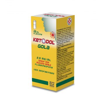 KETODOL GOLA | Spray orale 15 ml