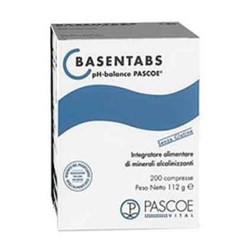 Basentabs pH Balance 200 cpr | Integratore alcalinizzante | NAMED - Pascoe