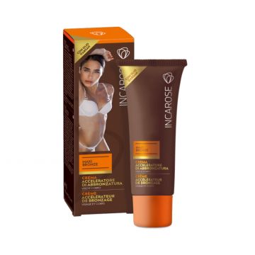 Acceleratore di abbronzatura 125 ml | Crema viso e corpo | INCAROSE Maxi Bronze