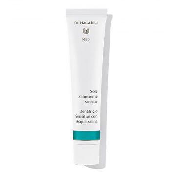 SENSITIVE con Acqua Salina 75 ml | Dentifricio per denti sensibili | DR. HAUSCHKA - Med