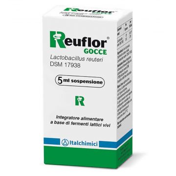 Reuflor Gocce 5 ml | Integratore di fermenti lattici vivi | Italchimici