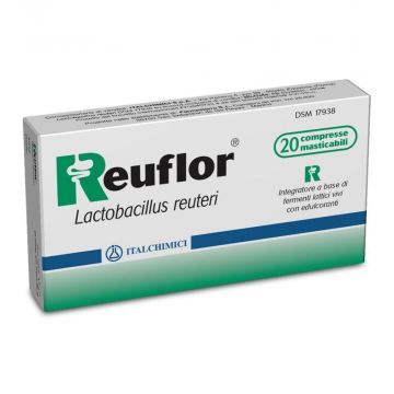 Reuflor 20 cpr masticabili | Integratore benessere intestino | ITALCHIMICI