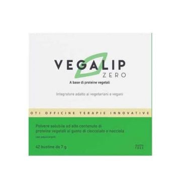 Vegalip Zero 42 buste | Integratore proteine vegetali | OTI