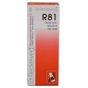 R81 | Gocce omeopatiche 50 ml | DR. RECKEWEG