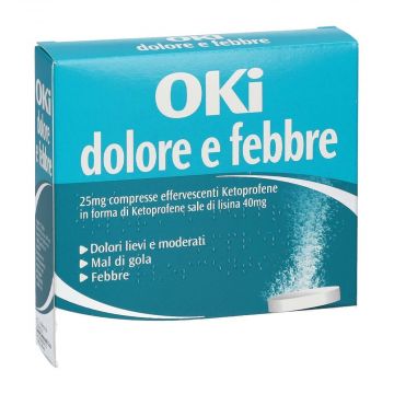 Oki Dolore e Febbre | 12 Compresse Effervescenti