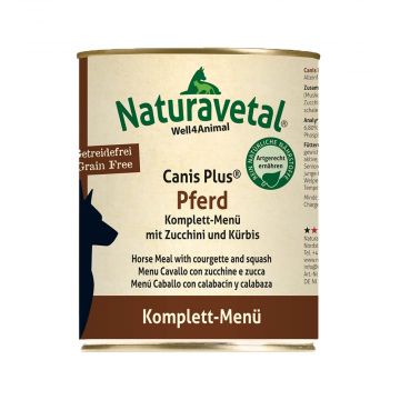 PFERD | Menù Completo Cavallo, zucchine e zucca 800 g cod.2335 | NATURAVETAL - Canis Plus