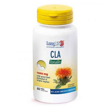 CLA 60 perle | Integratore di Acido Linoleico coniugato di origine vegetale | LONGLIFE