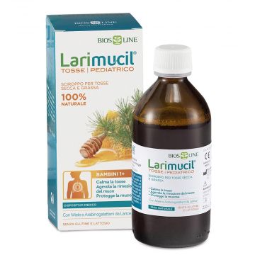 Larimucil Tosse Pediatrico | Sciroppo naturale tosse secca e grassa | BIOS LINE