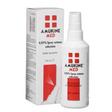 Amukine Med spray cutaneo | 0,05% Flacone 200 ml