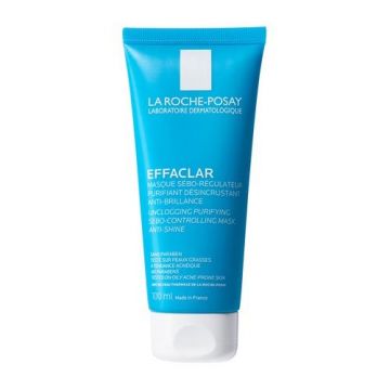 Effaclar Mask 100 ml | Maschera opacizzante pelli grasse e impure | LA ROCHE POSAY