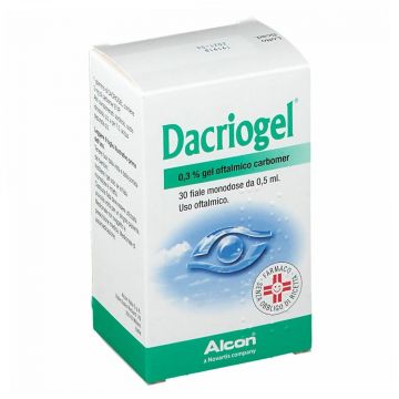 Dacriogel 30 fiale monodose | 0,3% gel oftalmico