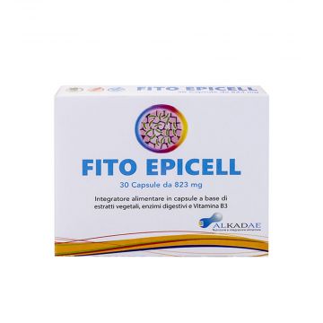 Fito Epicell 30 Capsule | Integratore Enzimi digestivi e Vitamina B3 | ALKADAE