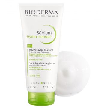 Sebium Hydra Cleanser  200 ml | Balsamo detergente pelle acneica | BIODERMA