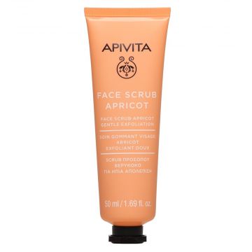 Scrub Viso Delicato Albicocca | FACE SCRUB 50 ml | APIVITA Cleansing