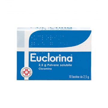 Euclorina 10 bustine  | Polvere solubile da 2,5 g per uso esterno