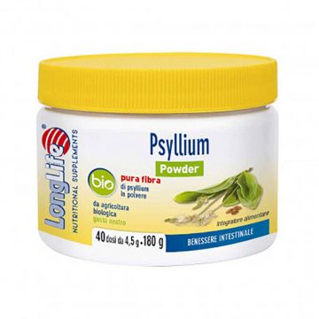 PSYLLIUM POWDER BIO per il benessere dell'intestino 180 g | LONGLIFE
