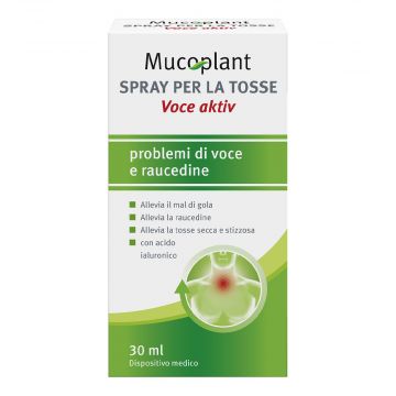 Mucoplant Spray 30 ml | Spray per la tosse vegetale | DR. THEISS