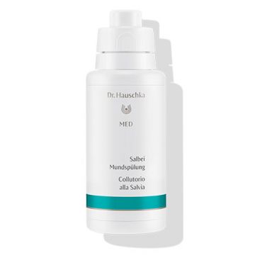 COLLUTORIO ALLA SALVIA | Rinforza le gengive 300 ml | DR. HAUSCHKA MED