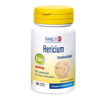 Hericium Yamabushitake 60 cps | Integratore Sistema Immunitario | LONGLIFE