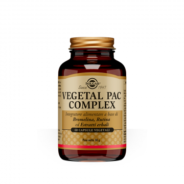 Vegetal Pac Complex 60 cps | Integratore per circolazione venosa | SOLGAR