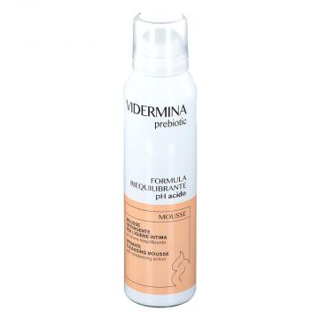 MOUSSE Formula detergente riequilibrante pH acido 150 ML | VIDERMINA - Prebiotic