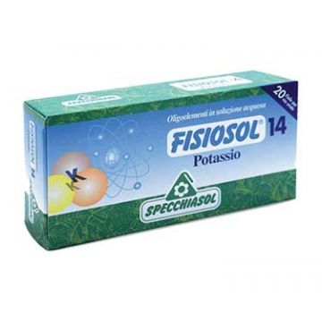 14 POTASSIO | Ritenzione idrica e artralgia 20 Fiale | SPECCHIASOL - Fisiosol