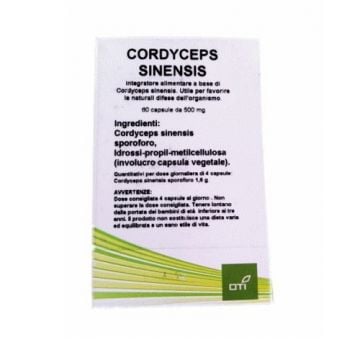 Cordyceps 60 Capsule | Integratore difese immunitarie | OTI