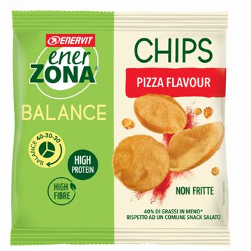 CHIPS 40-30-30 PIZZA | Patatine gusto Pizza 1 Busta | ENERZONA