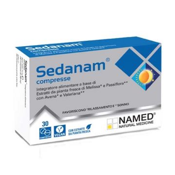 SEDANAM 30 cpr |  Integratore Riposo e stress | NAMED