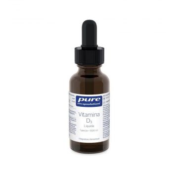 Vitamina D3 Liquida 22,5 ml 1000 U.I. | Integratore ipoallergenico Vitamina D3 | PURE ENCAPSULATIONS