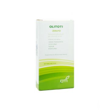 OLITOTI Zolfo | Soluzione omeopatica 20 fiale da 2 ml | OTI